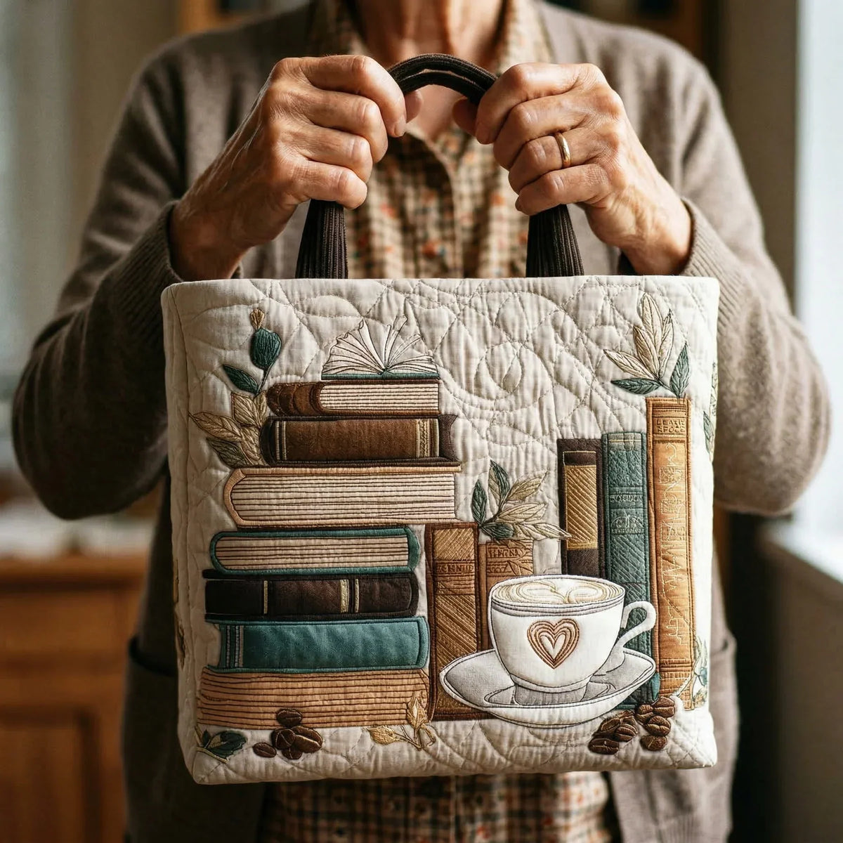 HANDMADE BAG - COFFEE