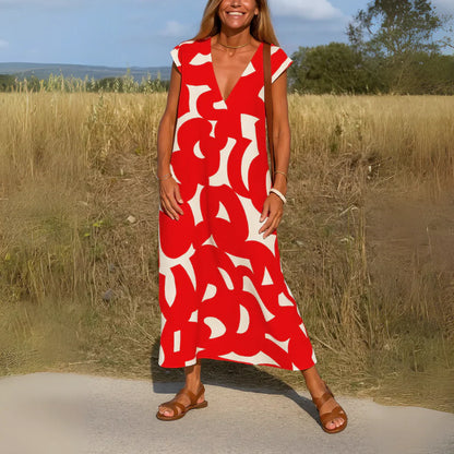 Tatiana™ | Cutwork Detail Maxi Dress.