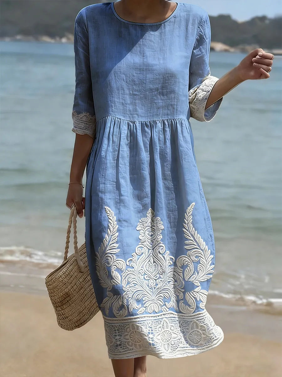 Erica | Elegant Floral Dress
