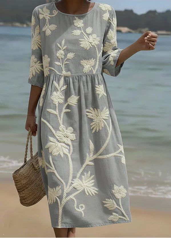 Erica | Elegant Floral Dress