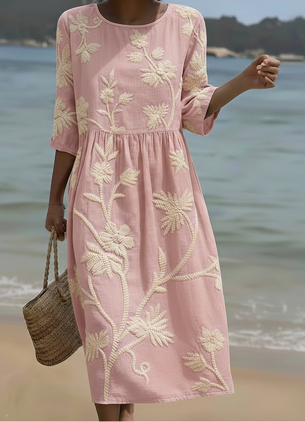 Erica | Elegant Floral Dress
