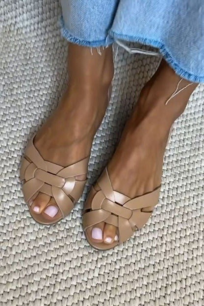 Serafina™ | Nature Braided Sandals