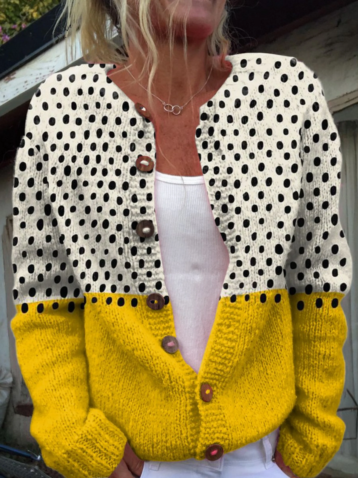Mila | Buttoned Cardigan Sweater