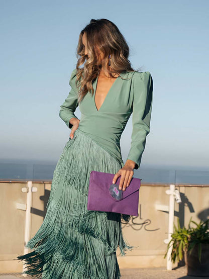Ronda Fringe Dress