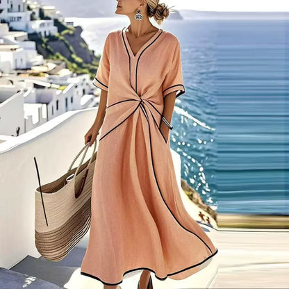 Athena™ - Elegant Flattering Summer Dress