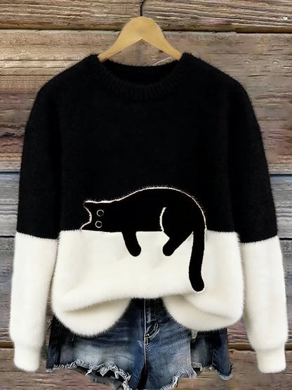 Leah | Patterned Knit Sweater