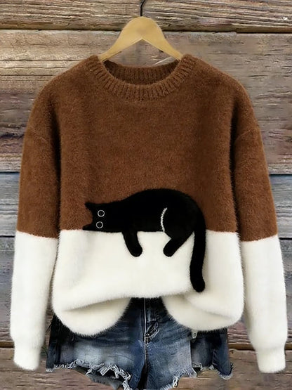 Leah | Patterned Knit Sweater