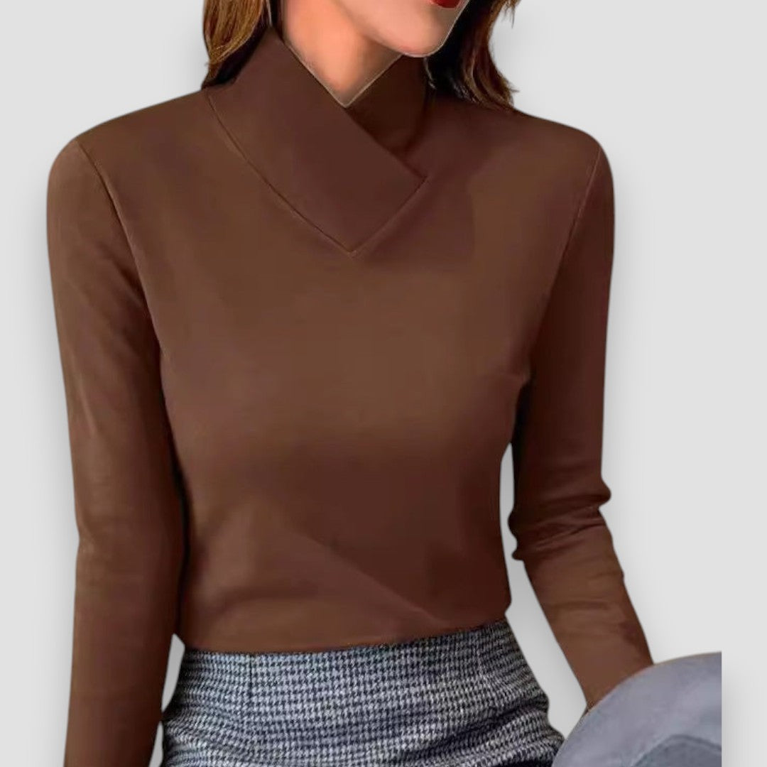 Amalthea | Sculpted Soft-Touch Turtleneck
