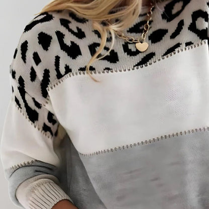 Hannah | Casual Leopard Sweater