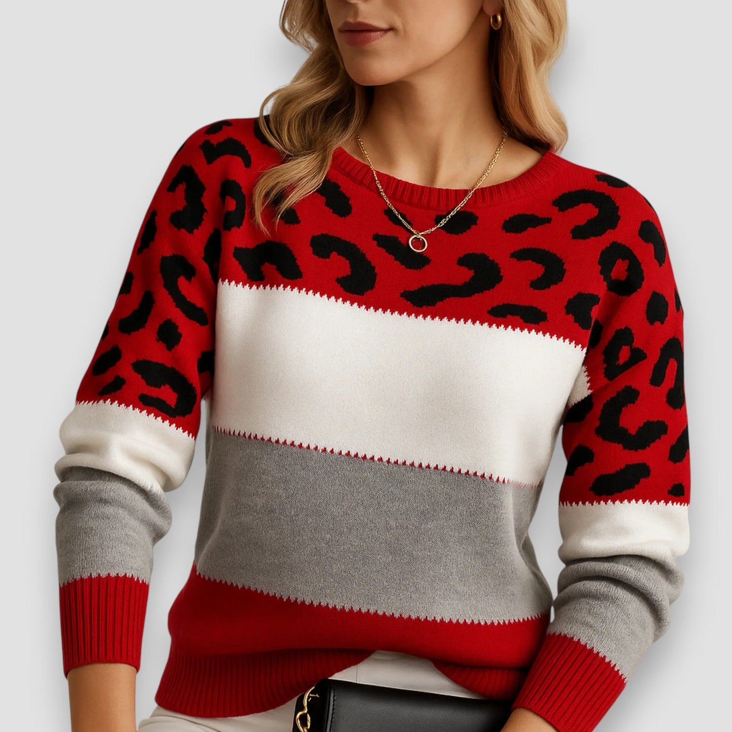 Hannah | Casual Leopard Sweater