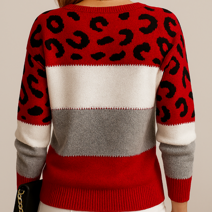 Hannah | Casual Leopard Sweater