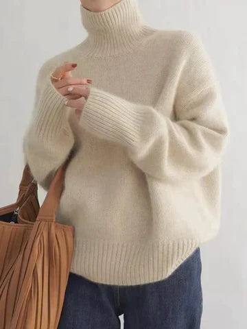 Maria | Cashmere Luxe Turtleneck Jumper