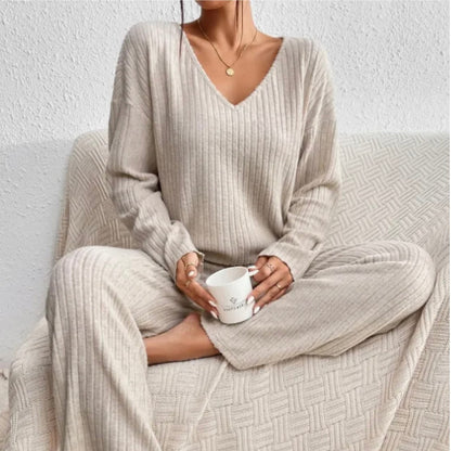 Frances | Merino Wool Knitted 2-piece set