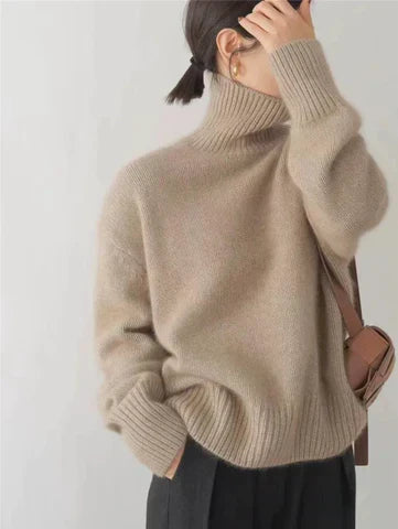 Maria | Cashmere Luxe Turtleneck Jumper