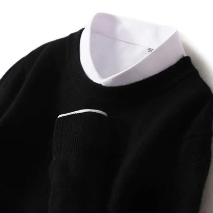 Lucy | Merino Wool Crew Neck Jumper