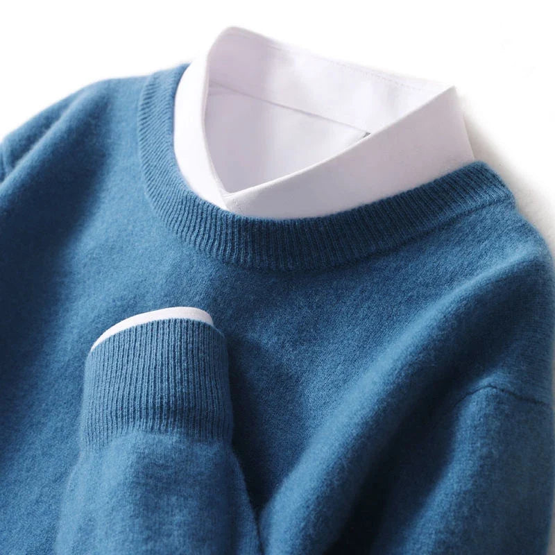 Lucy | Merino Wool Crew Neck Jumper