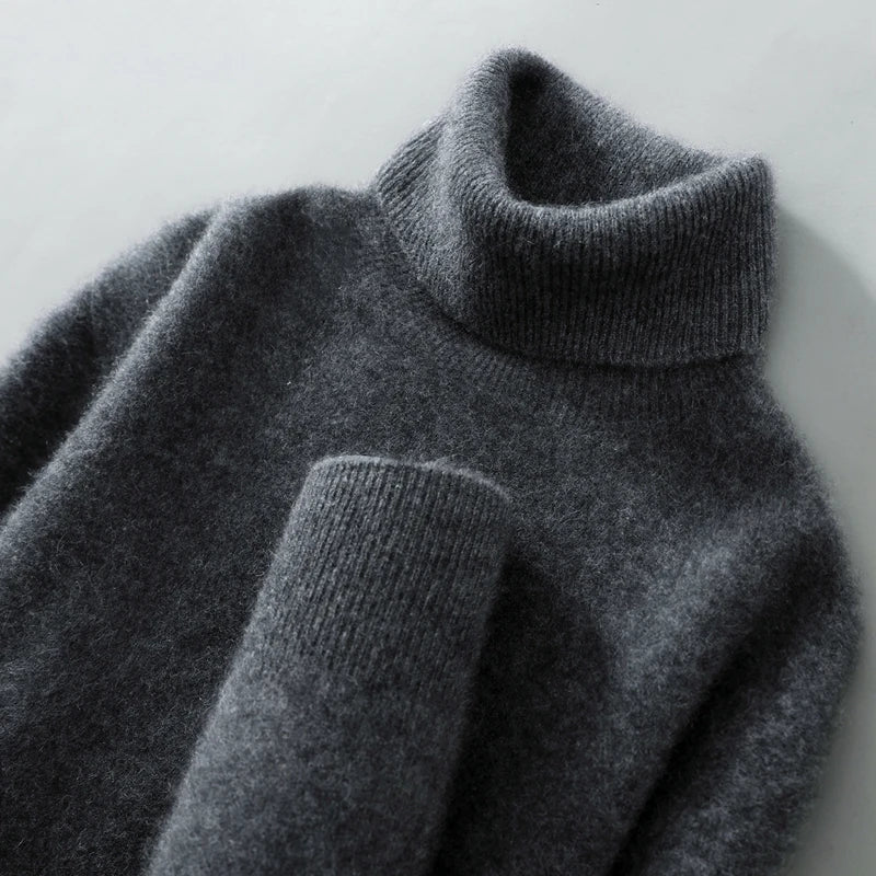 Olivia | Merino Wool Turtleneck Jumper