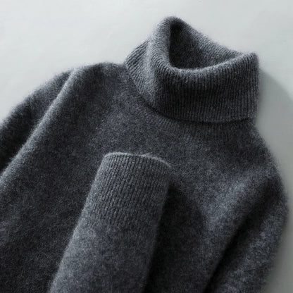 Olivia | Merino Wool Turtleneck Jumper
