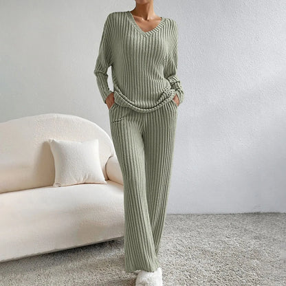 Frances | Merino Wool Knitted 2-piece set