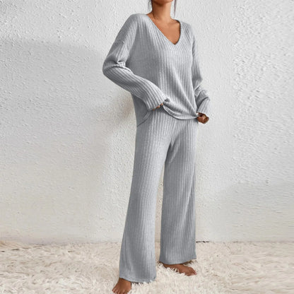 Frances | Merino Wool Knitted 2-piece set
