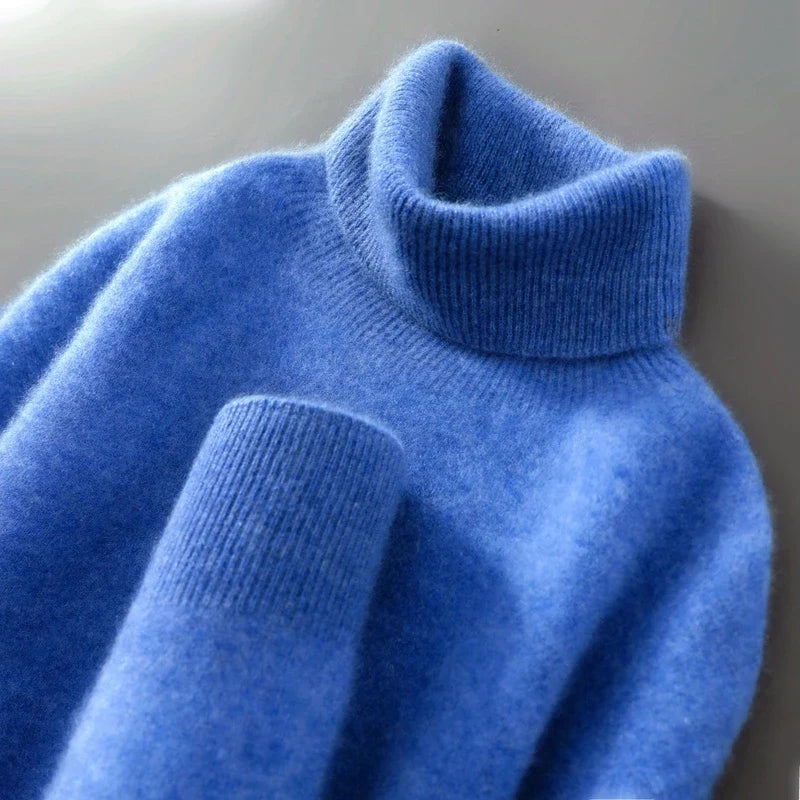 Olivia | Merino Wool Turtleneck Jumper