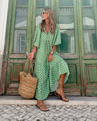 Green White
