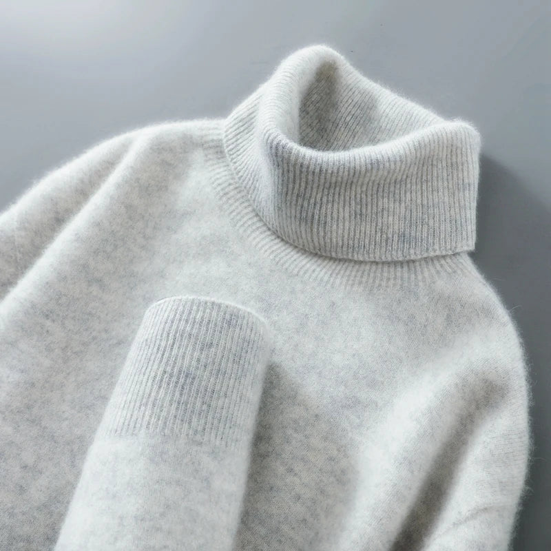 Olivia | Merino Wool Turtleneck Jumper