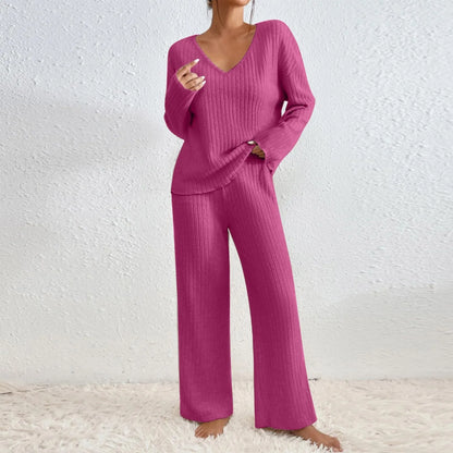 Frances | Merino Wool Knitted 2-piece set