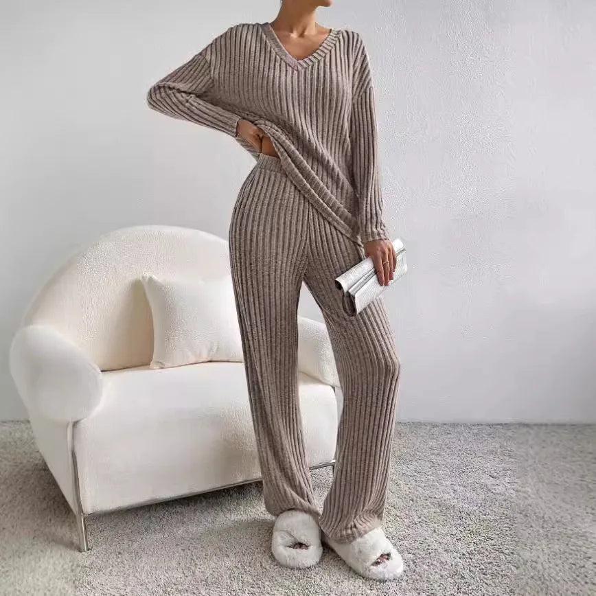 Frances | Merino Wool Knitted 2-piece set