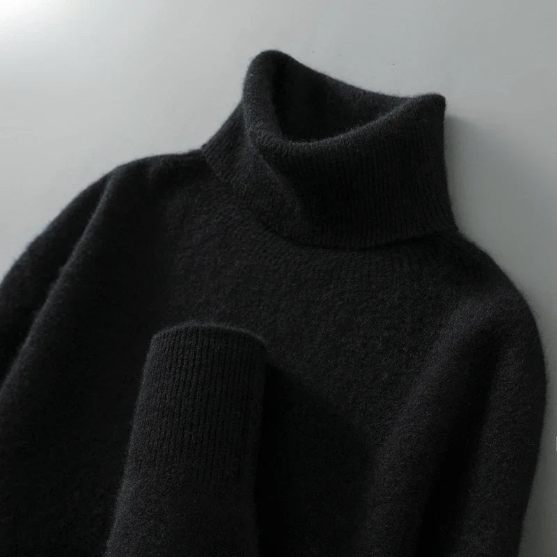 Olivia | Merino Wool Turtleneck Jumper