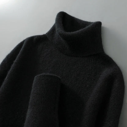 Olivia | Merino Wool Turtleneck Jumper