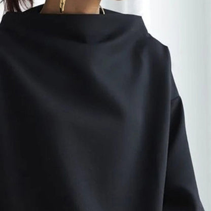 Nancy | Cashmere High-Neck Casual Top