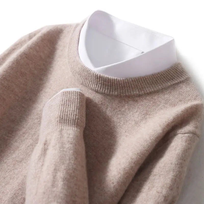Lucy | Merino Wool Crew Neck Jumper
