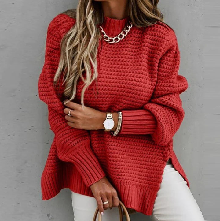 Women’s Knitted Jumper Textured Long | Casual