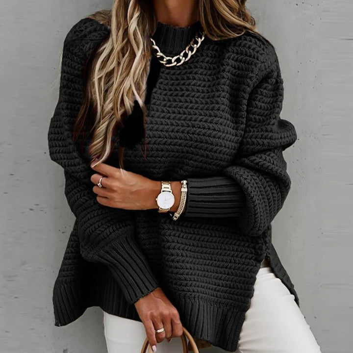 Women’s Knitted Jumper Textured Long | Casual