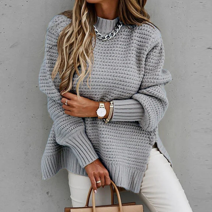 Women’s Knitted Jumper Textured Long | Casual