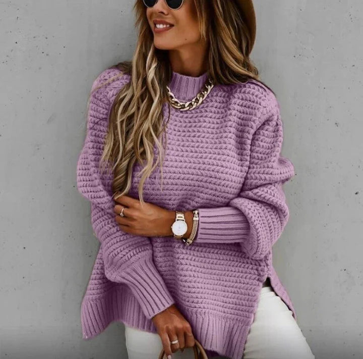 Women’s Knitted Jumper Textured Long | Casual