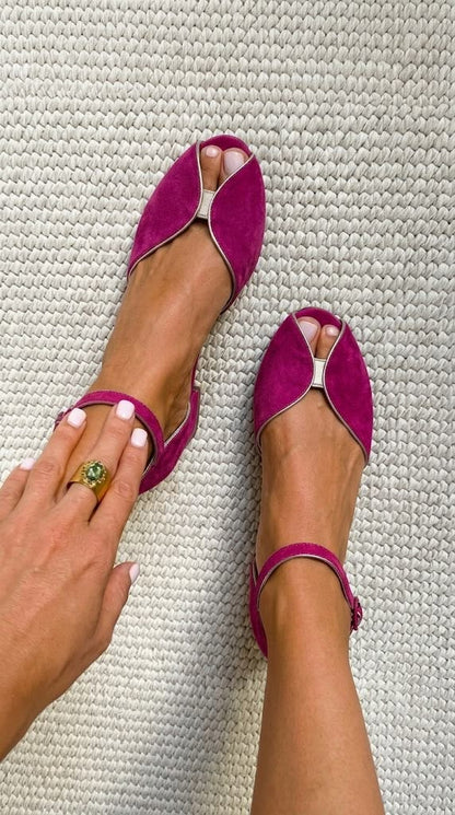 Olivia™ | Elegant Sage Green Sandals