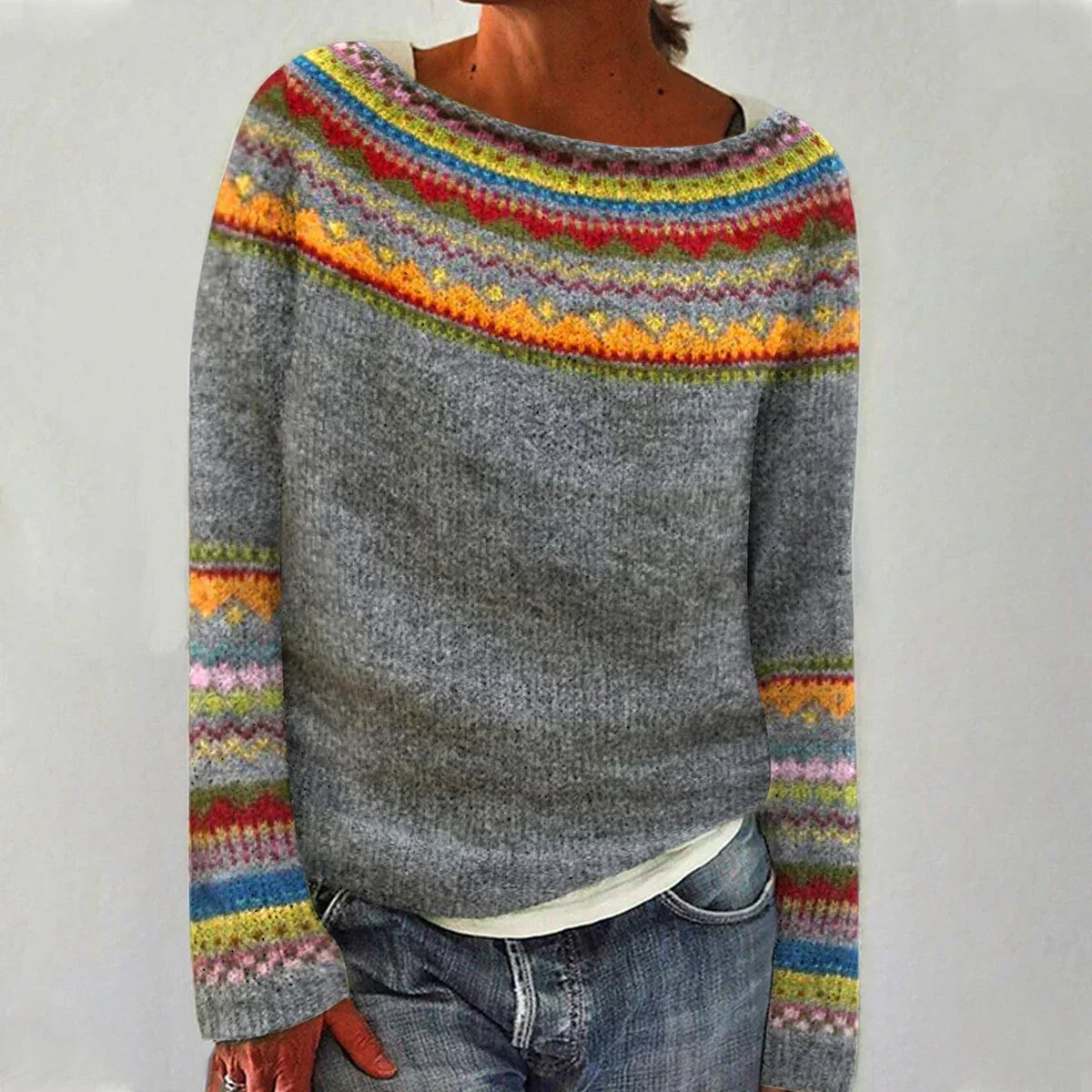 Elora™ | Elegant Cashmere Jumper