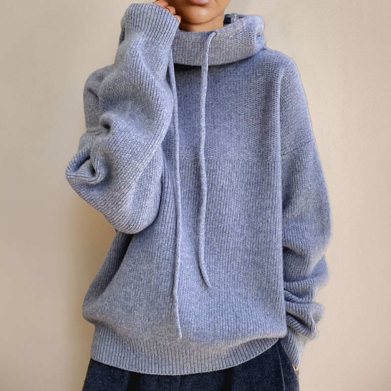 Deborah | Cashmere Cozy Hooded Pullover Style
