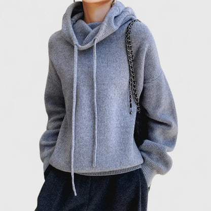 Amelia™ | Cozy Knit Hoodie