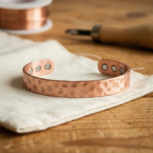 Ethal's Lodestone Copper Bracelet