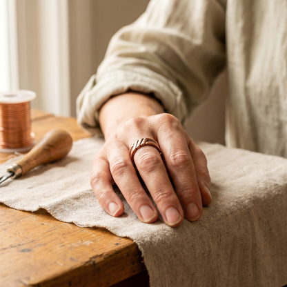 Ethal's Peat Copper Ring
