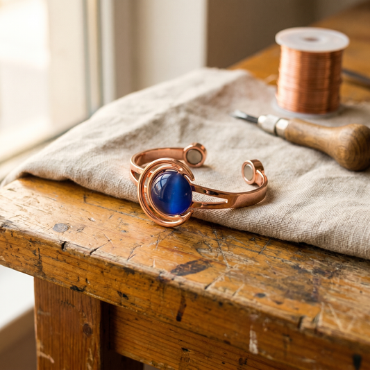 Ethal's Sphere Copper Bracelet