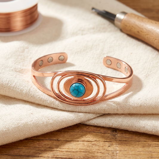 Ethal's Sedge Copper Bracelet