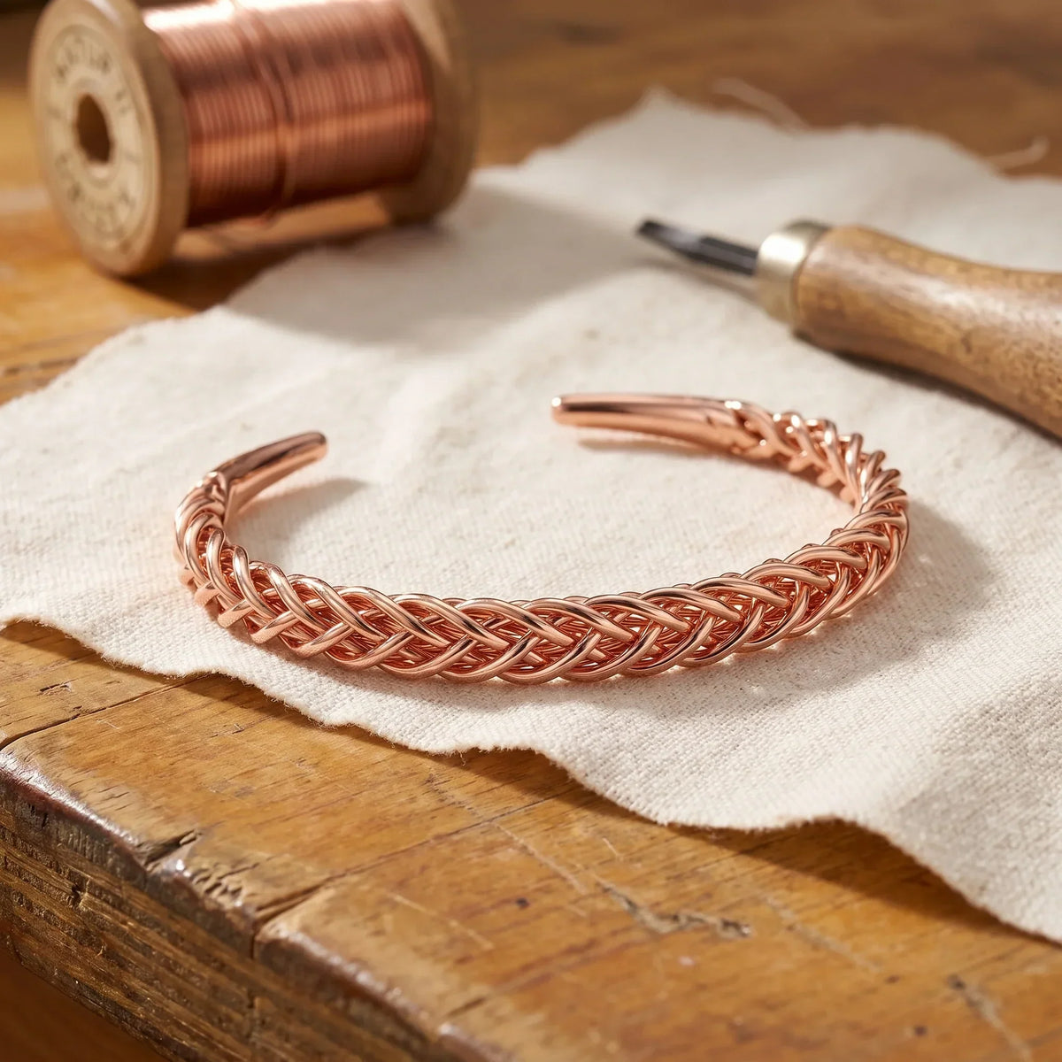 Ethal's Fox Copper Bracelet