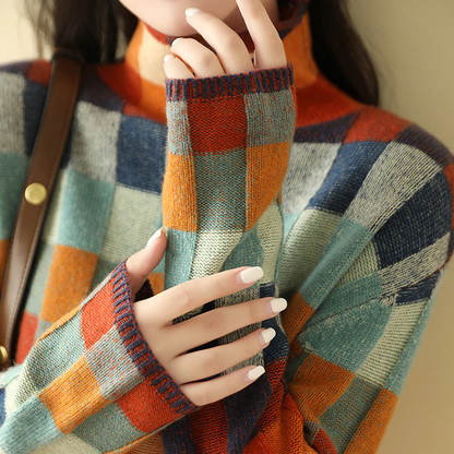 Evelyn | Cashmere Cozy Retro Jumper