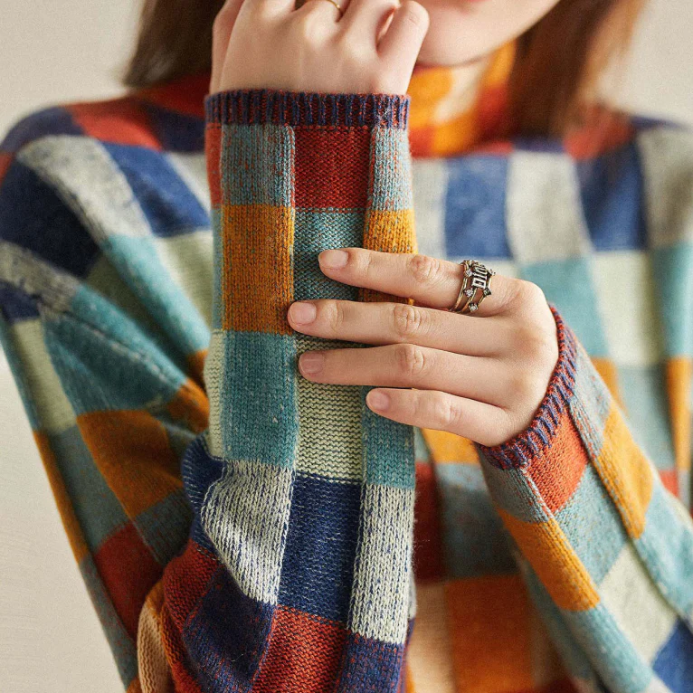 Evelyn | Cashmere Cozy Retro Jumper