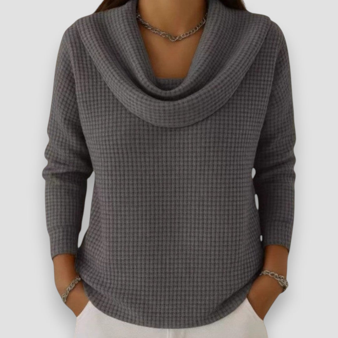 Zyrell | Soft Sweater with Waffle Texture