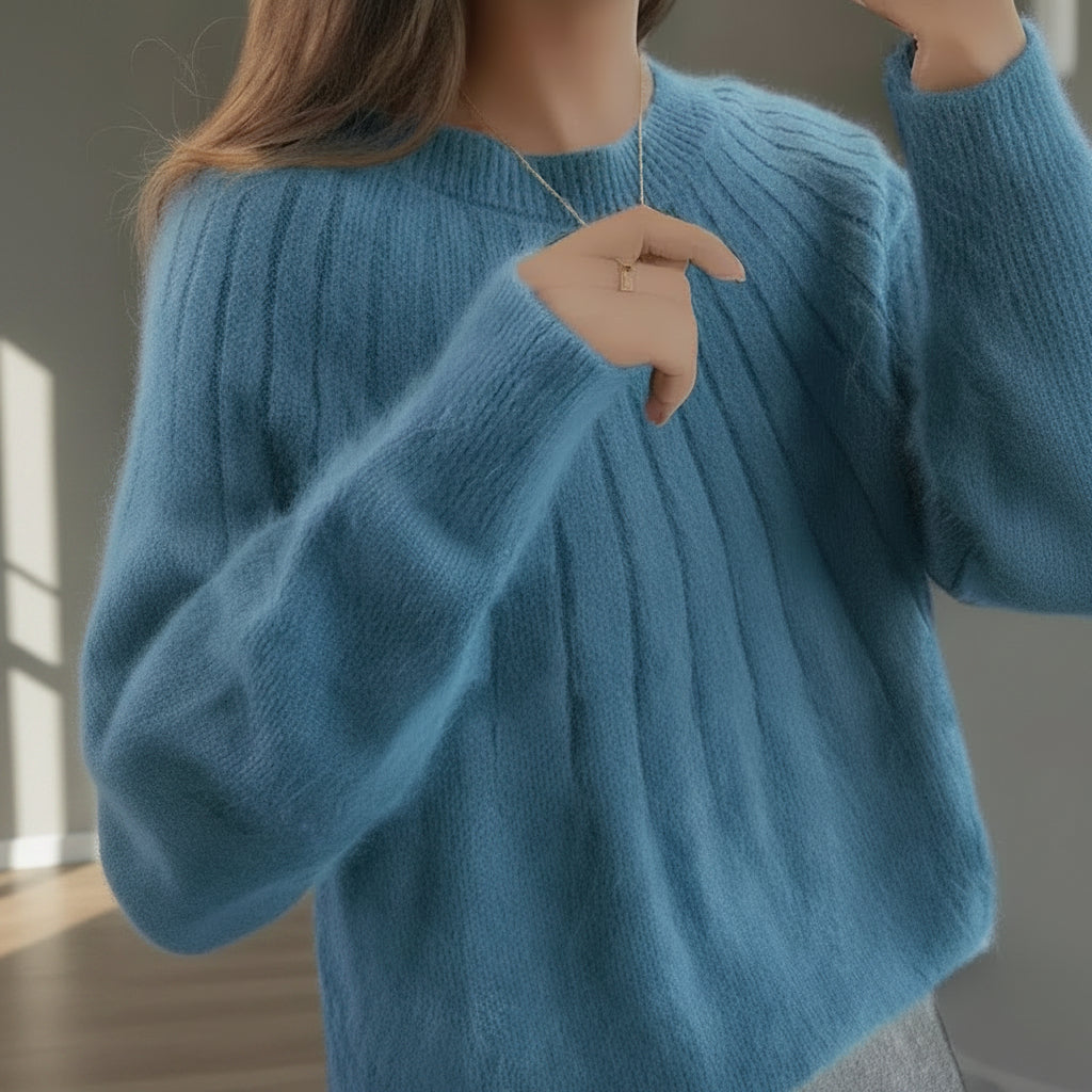 Soft Cashmere Knit Sweater - Sofie